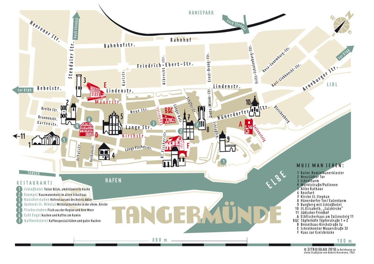 فيلا Toepferhof 2 Tangermünde المظهر الخارجي الصورة